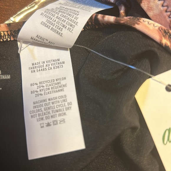 Aerie Longline Plunge Leopard Ring
Bikini Top & Swim Choose Bikini Size Set M - Picture 12 of 12